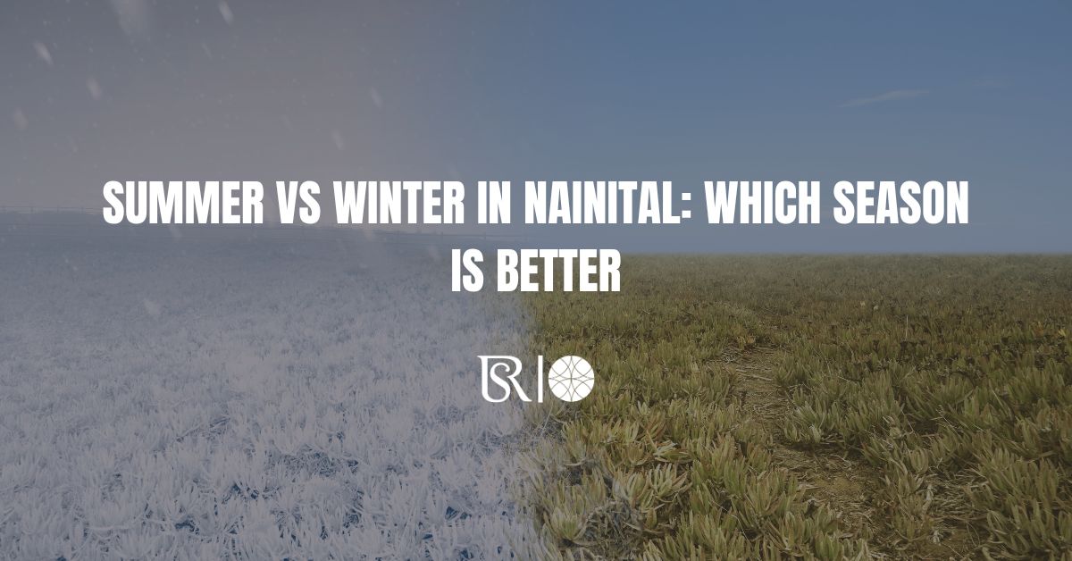 Summer vs Winter in Nainital